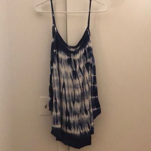 Tie Dyed American Eagle Tank